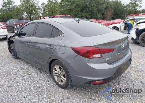 2019 Hyundai Elantra Sel z USA, uszkodzony, nr VIN 5NPD84LF2KH480548